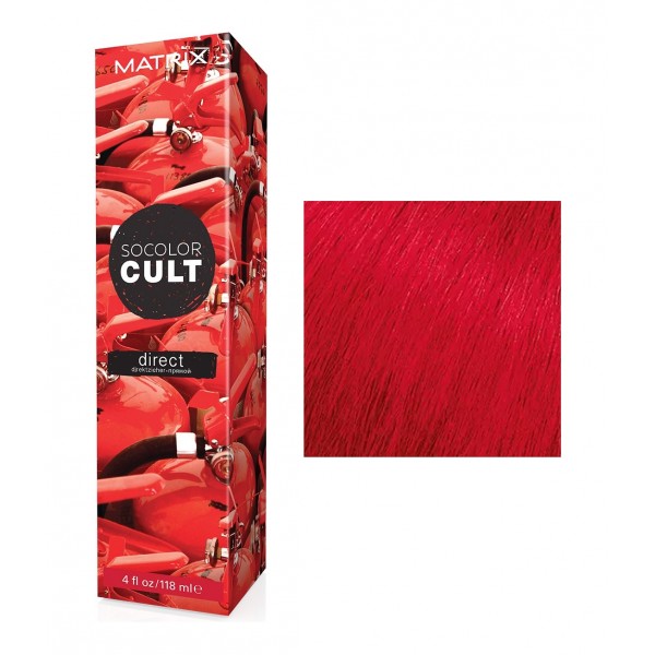 Matrix SoColor Cult Direkt Pigment fizikai hajszínező Red Hot, 118 ml