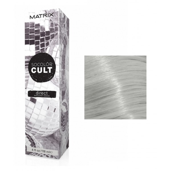 Matrix SoColor Cult Direkt Pigment fizikai hajszínező Silver, 118 ml