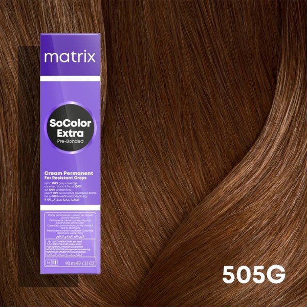 Matrix SoColor Pre-Bonded hajfesték 505G / 5.3 