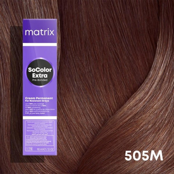 Matrix SoColor Pre-Bonded hajfesték 505M / 5.8 