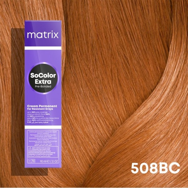 Matrix SoColor Pre-Bonded hajfesték 508BC / 8.54 