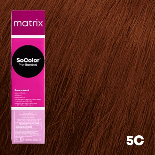 Matrix SoColor Pre-Bonded hajfesték 5C