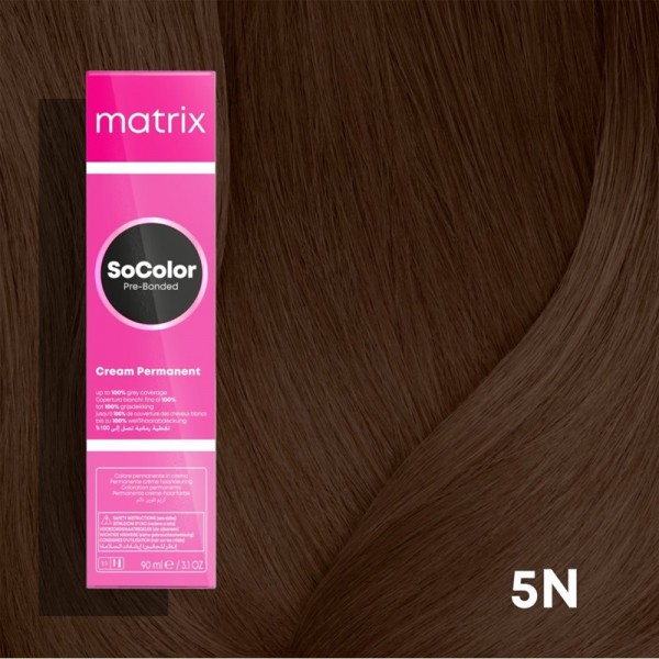Matrix SoColor Pre-Bonded hajfesték 5N / 5.0 