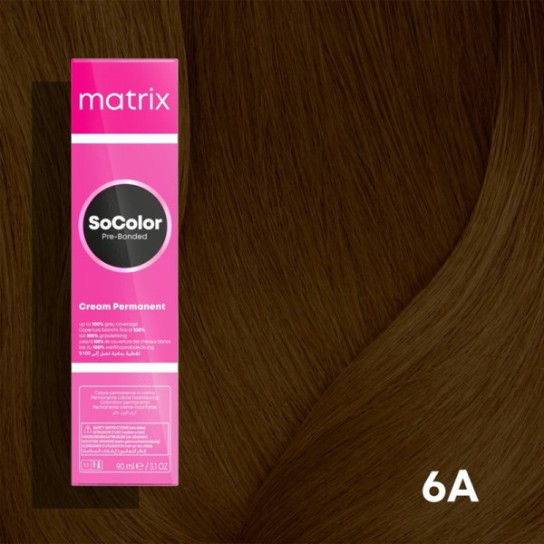 Matrix SoColor Pre-Bonded hajfesték 6A / 6.1 