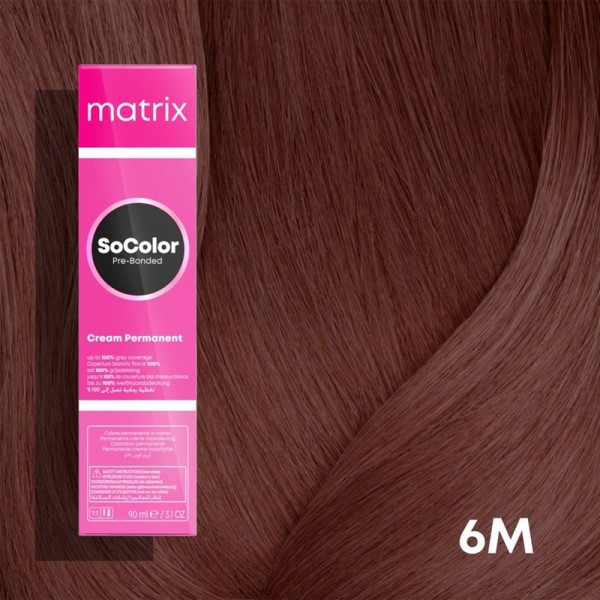Matrix SoColor Pre-Bonded hajfesték 6M / 6.8