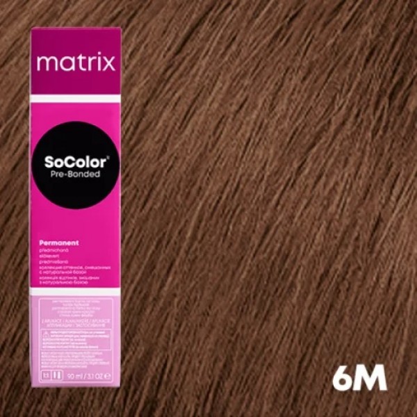 Matrix SoColor Pre-Bonded hajfesték 6M