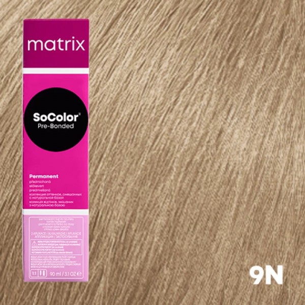 Matrix SoColor Pre-Bonded hajfesték 9N