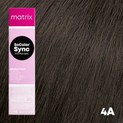 Matrix SoColor Sync Pre-Bonded ammóniamentes hajszínező 4A 