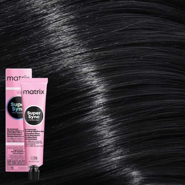 Matrix Super Sync Pre-Bonded ammóniamentes hajszínező 1A 