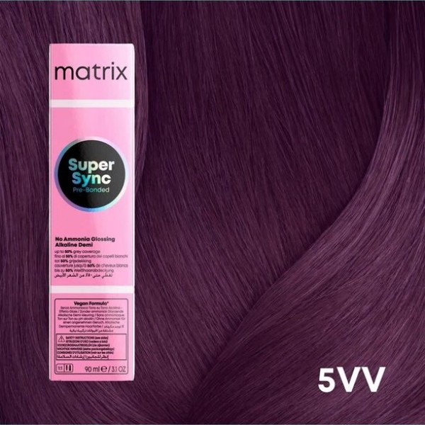 Matrix Super Sync Pre-Bonded ammóniamentes hajszínező 5VV 