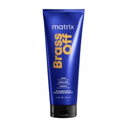 Matrix Total Results Brass Off hajpakolás a sárga tónusok semlegesítésére, 200 ml